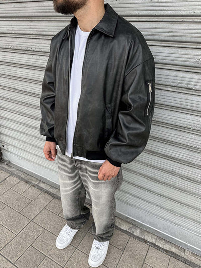 Jacket Ecopelle Colletto