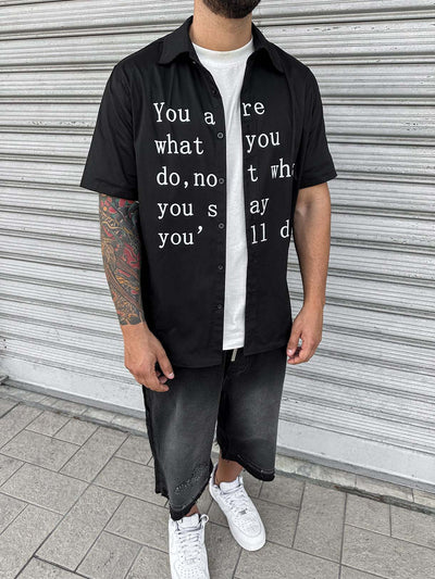 Camicia “What you do”