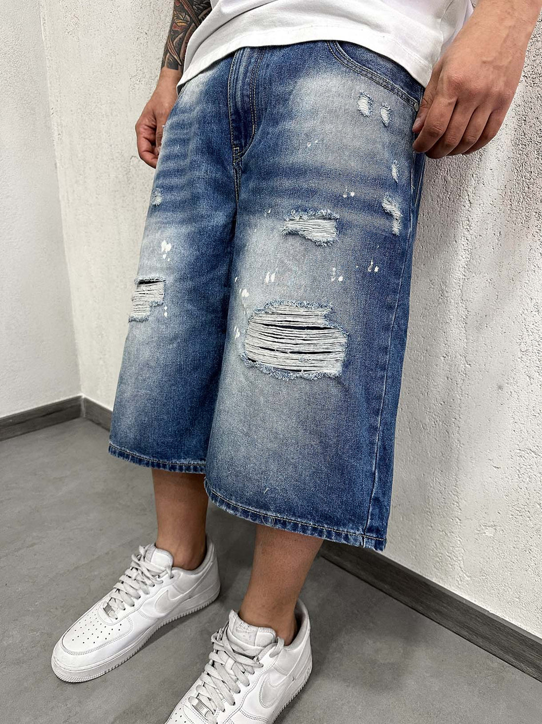 Shorts Patch Jeans