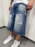 Shorts Patch Jeans