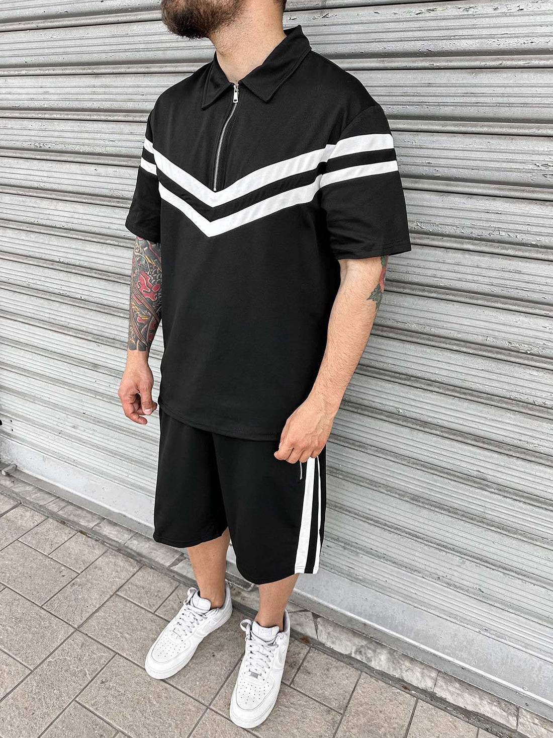 Coord Bicolor V Zip