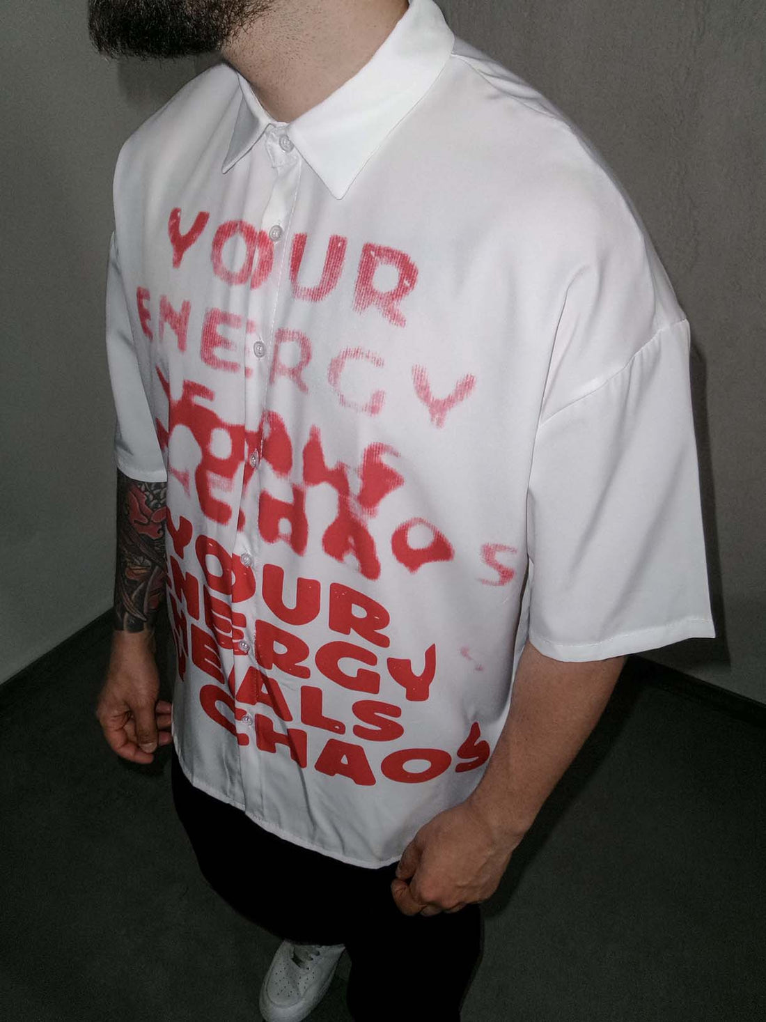 Camicia Red Energy