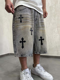 Shorts Black Cross