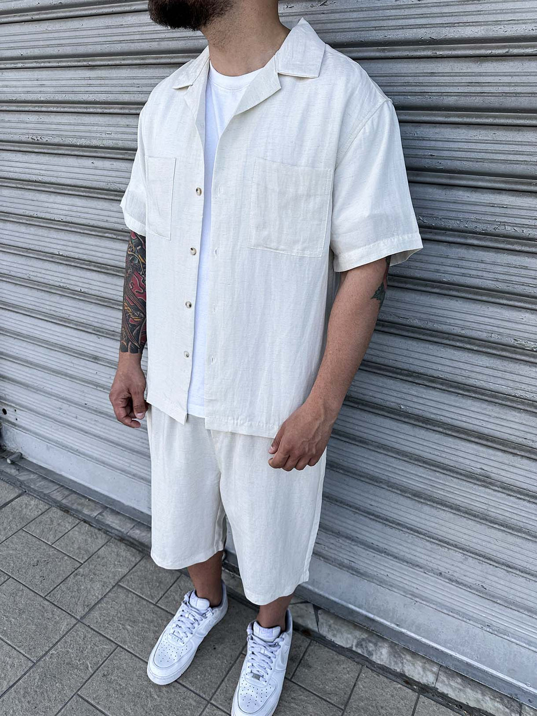 Coord Misto Lino Corto