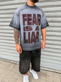 Fear Liar Wash Tee Premium