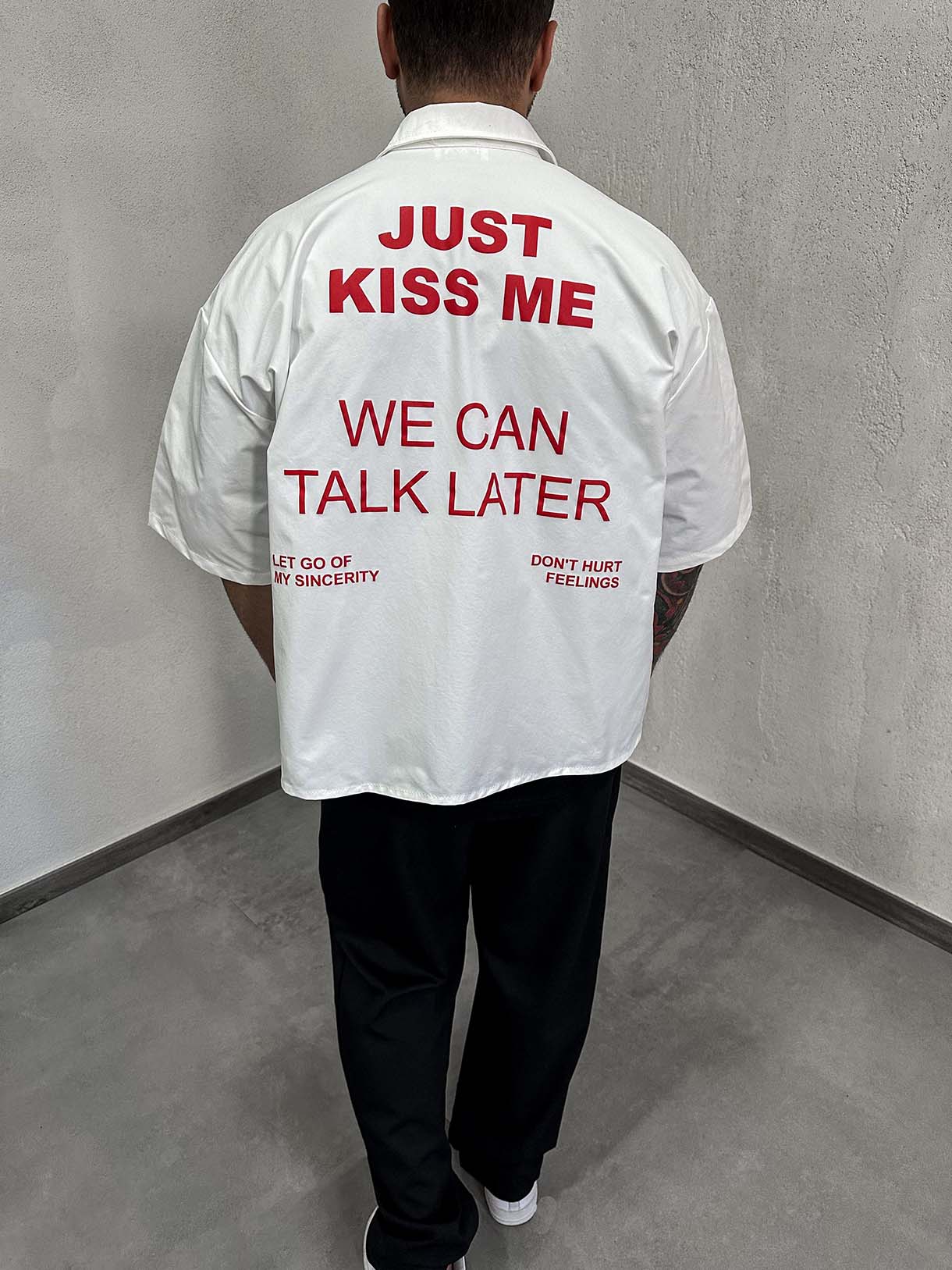 We Can Talk Later Camicia