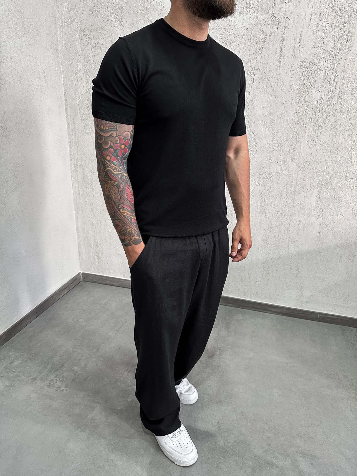 Pantalone Misto Lino