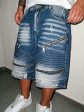 Shorts Four Zip Destroyed Sands