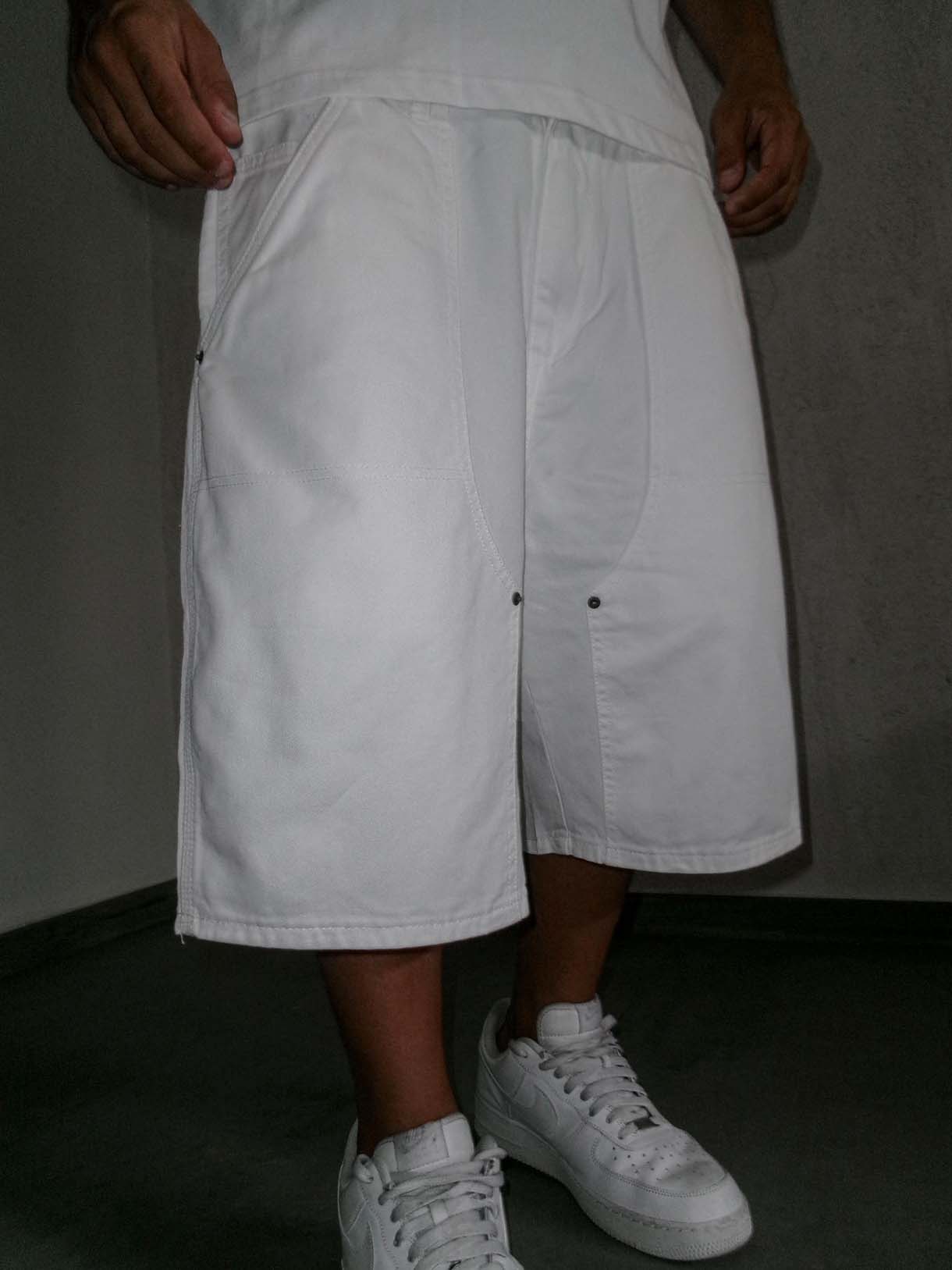 Carpenter Shorts Total White