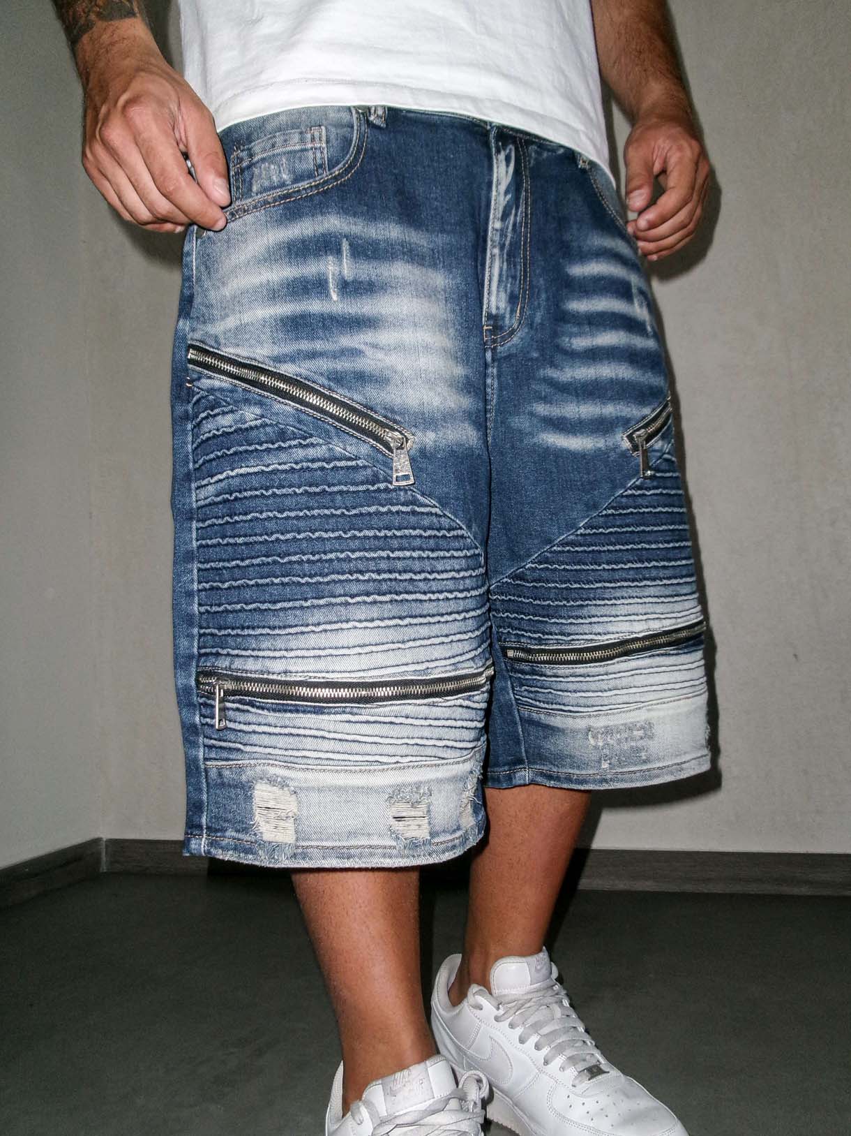Shorts Four Zip Destroyed Sands