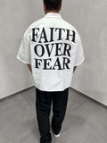 Visions Faith Over Fear Camicia