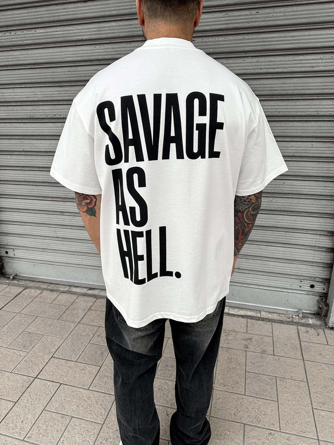 Savage Print Tee