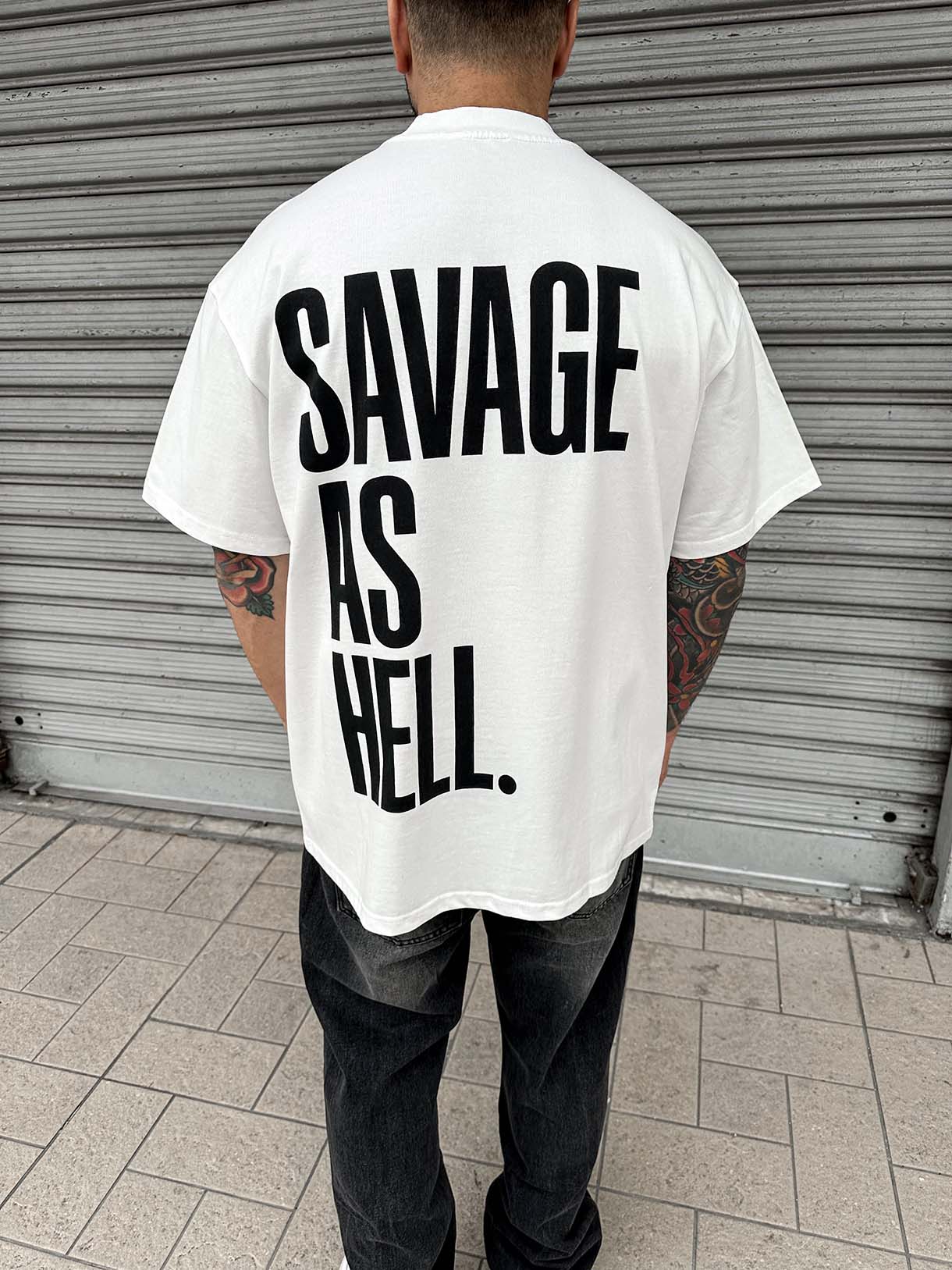 Savage Print Tee