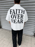 Visions Faith Over Fear Camicia