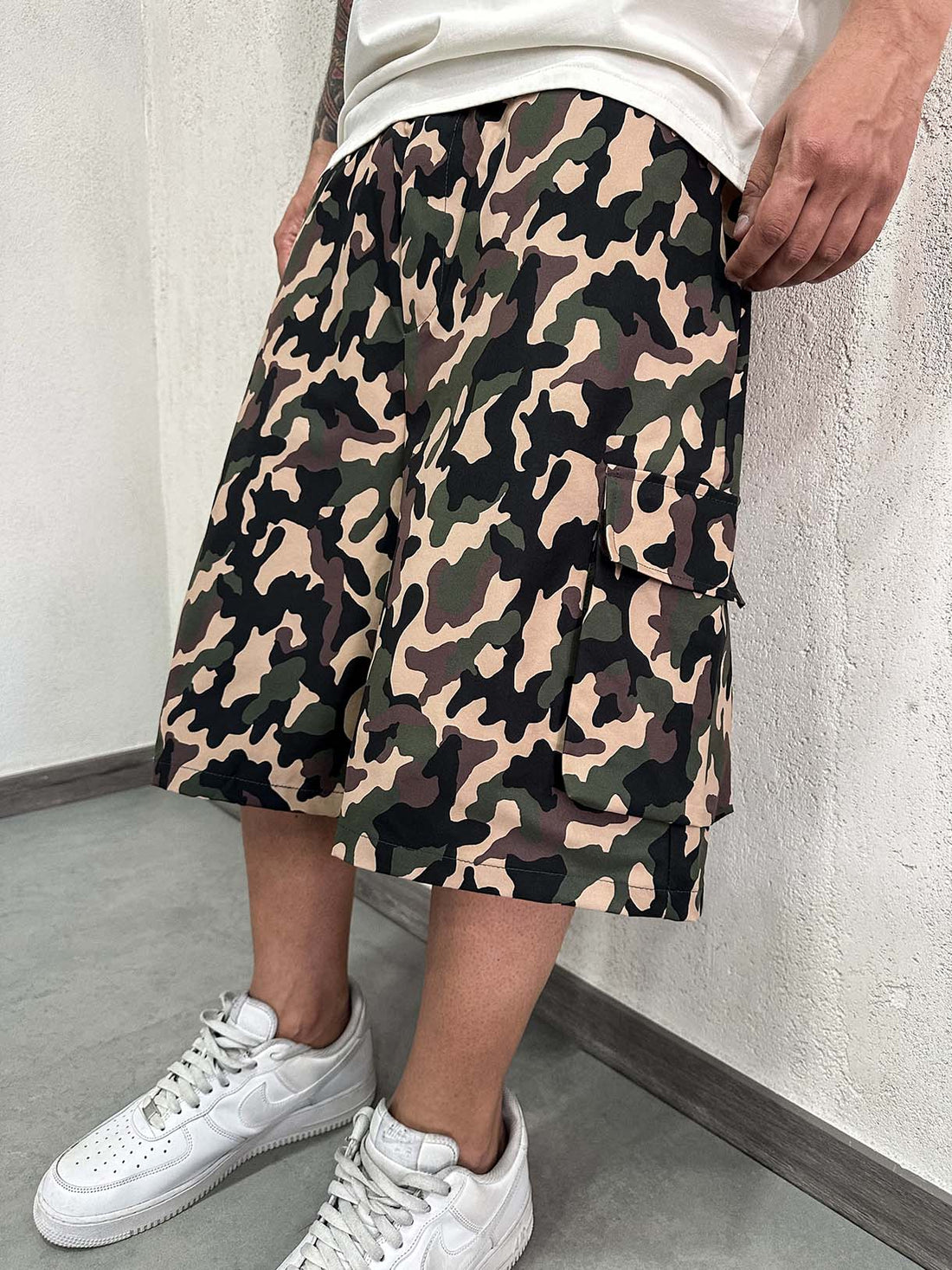 Shorts Cargo Camo