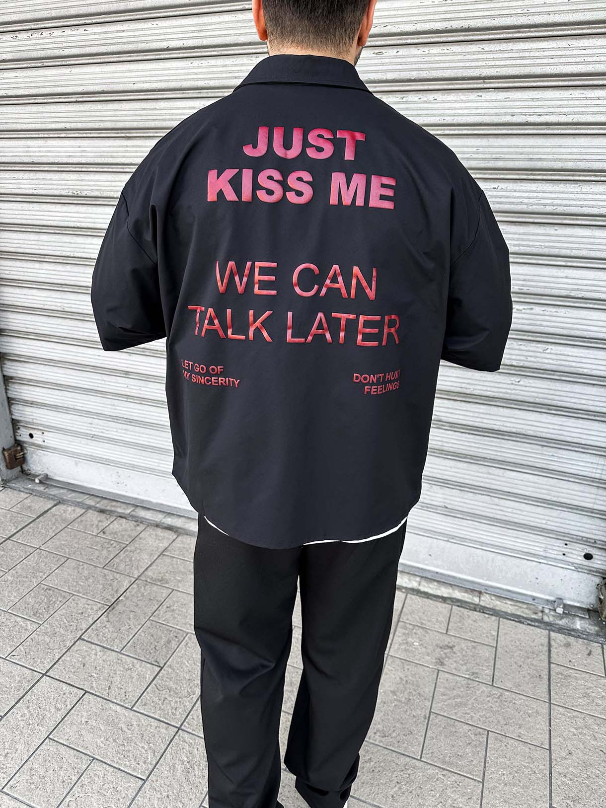 We Can Talk Later Camicia