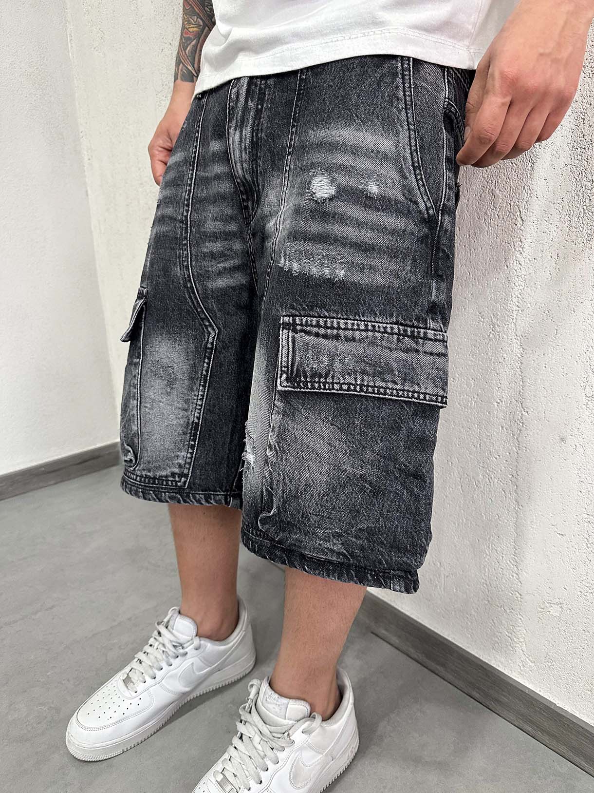 Shorts Cargo Grey Mod.Z