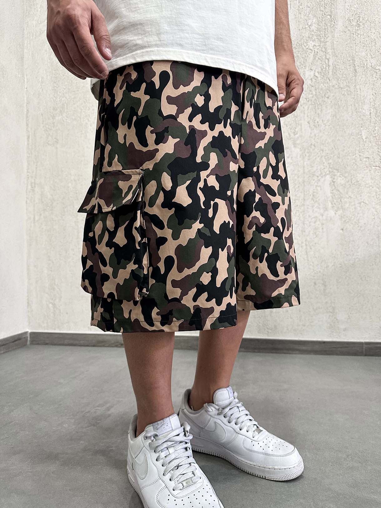 Shorts Cargo Camo