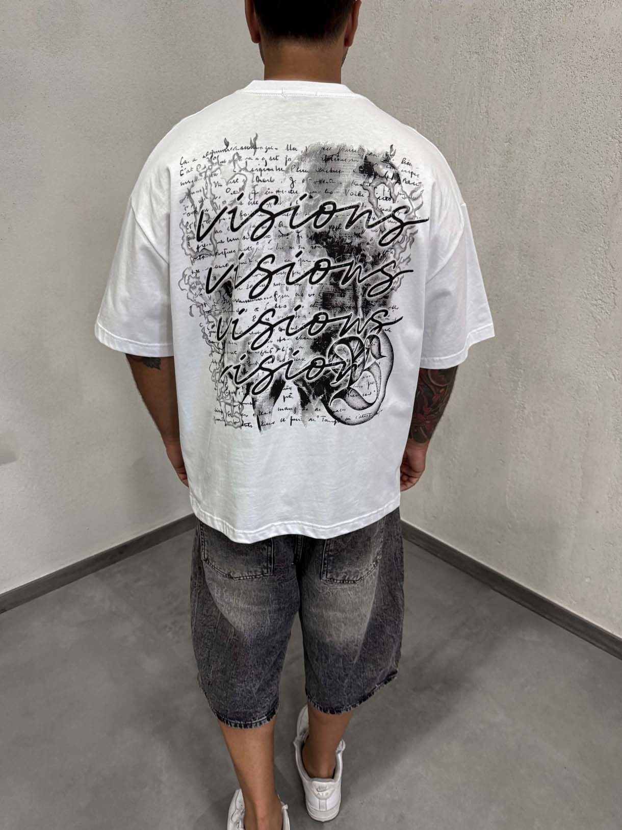 Visions Pages Back Tee