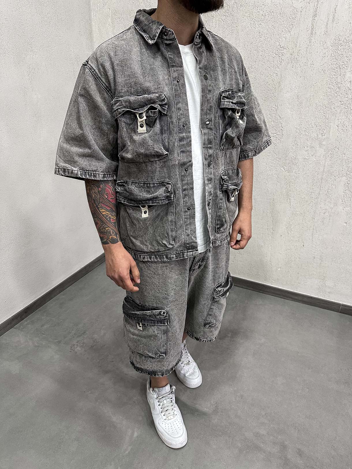 Coord Armored Multipocket Marmo