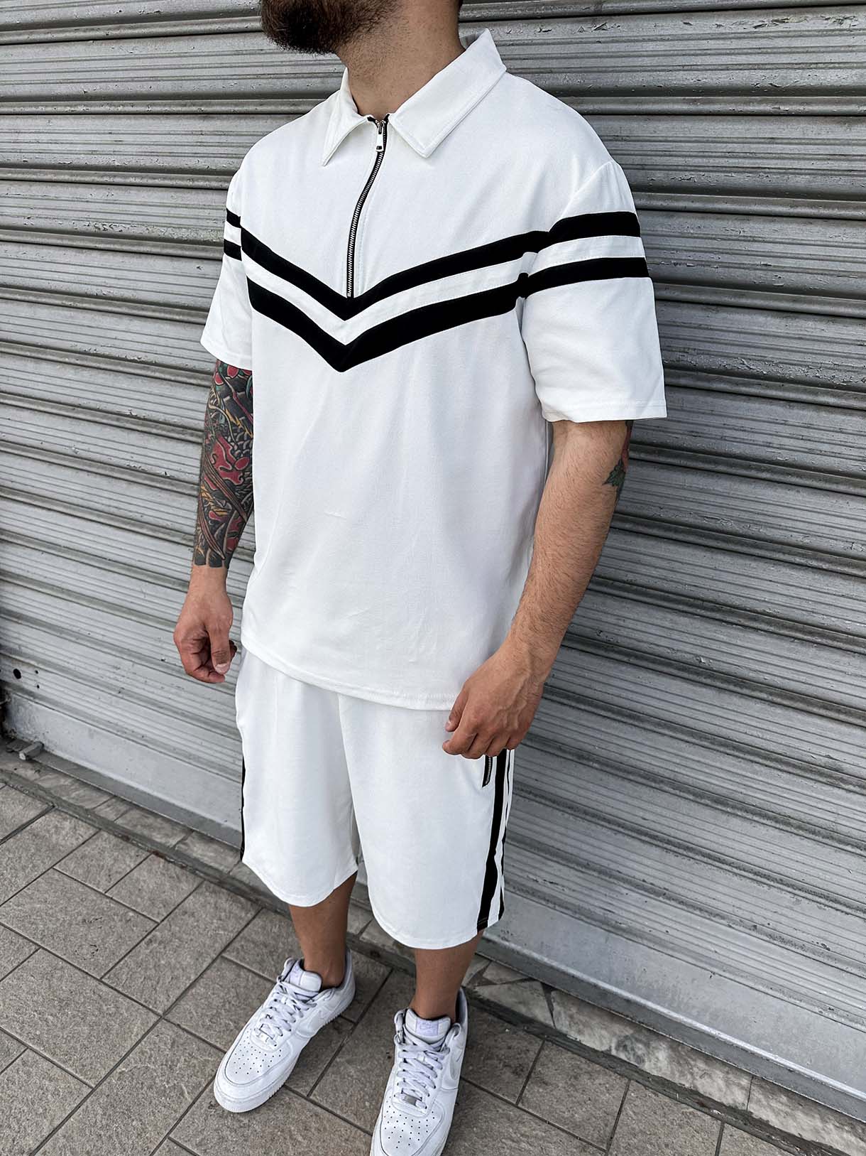 Coord Bicolor V Zip