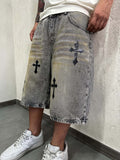 Shorts Black Cross