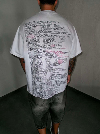 Total Write Tee Wash Destroyed
