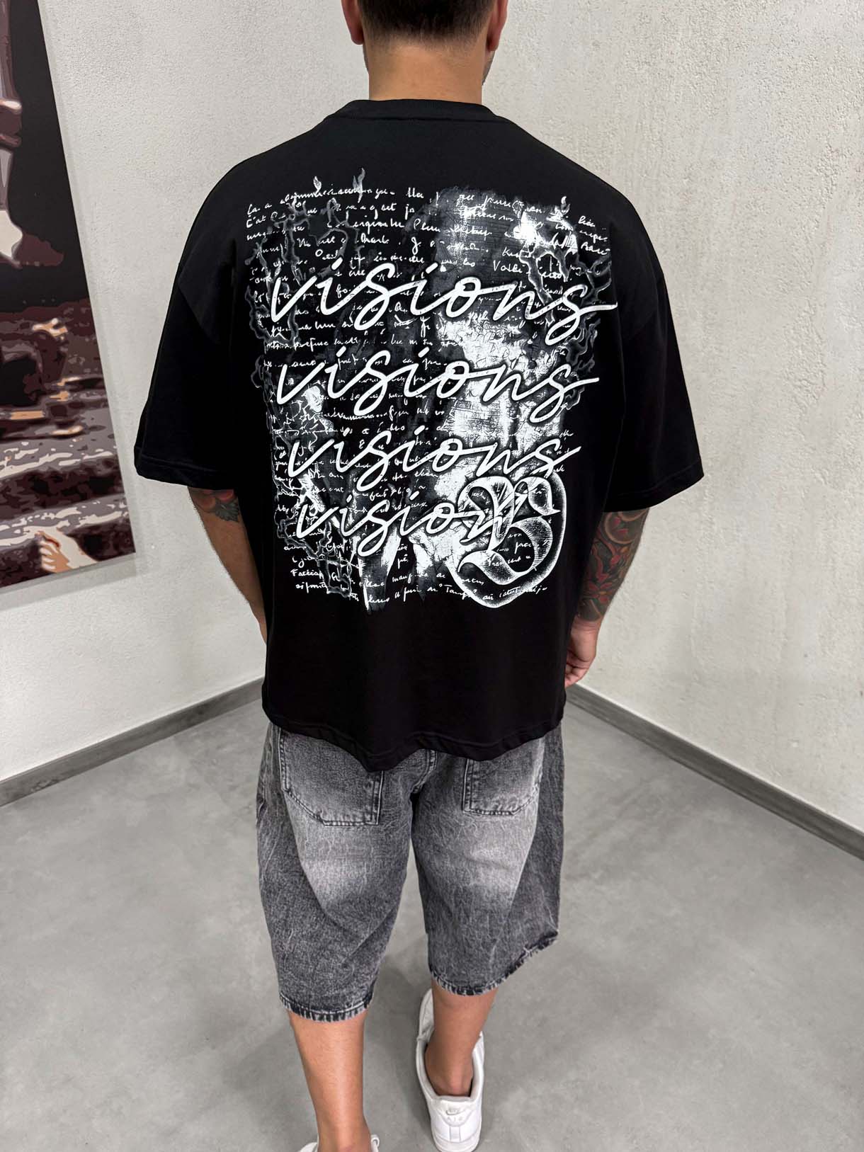 Visions Pages Back Tee