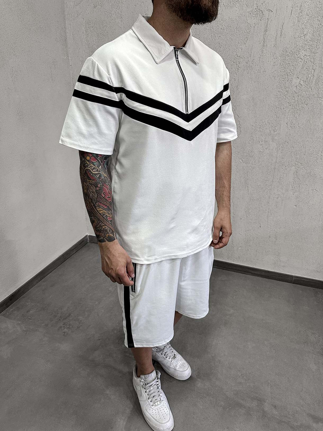 Coord Bicolor V Zip