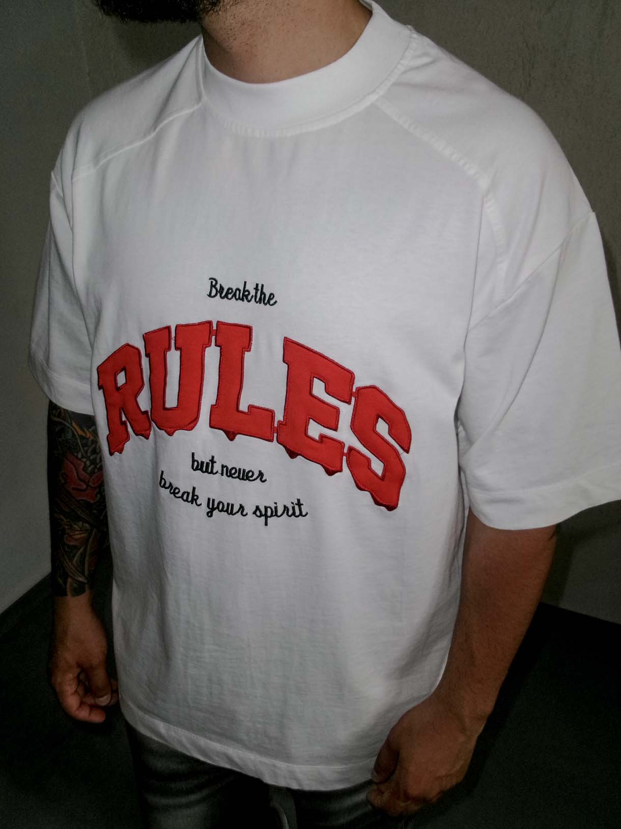 Rules Patch Tee Premium