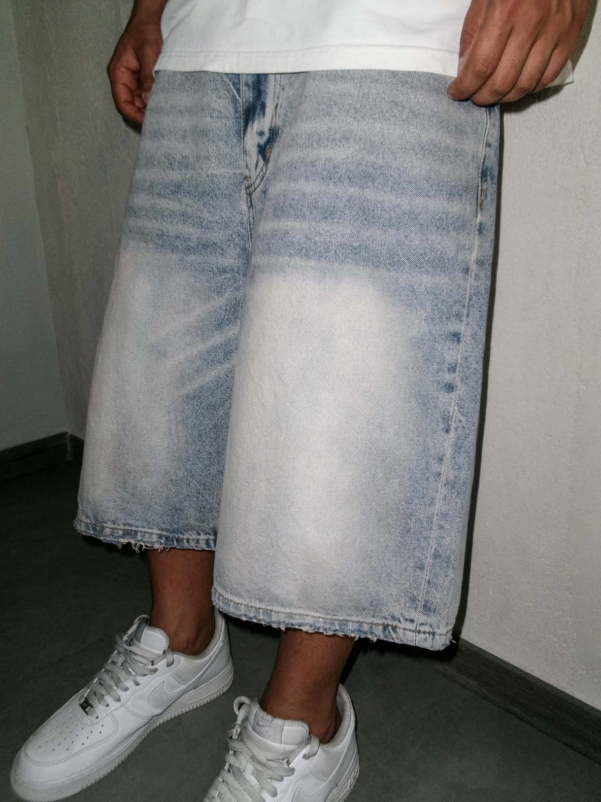 Shorts Over Bloom Wash