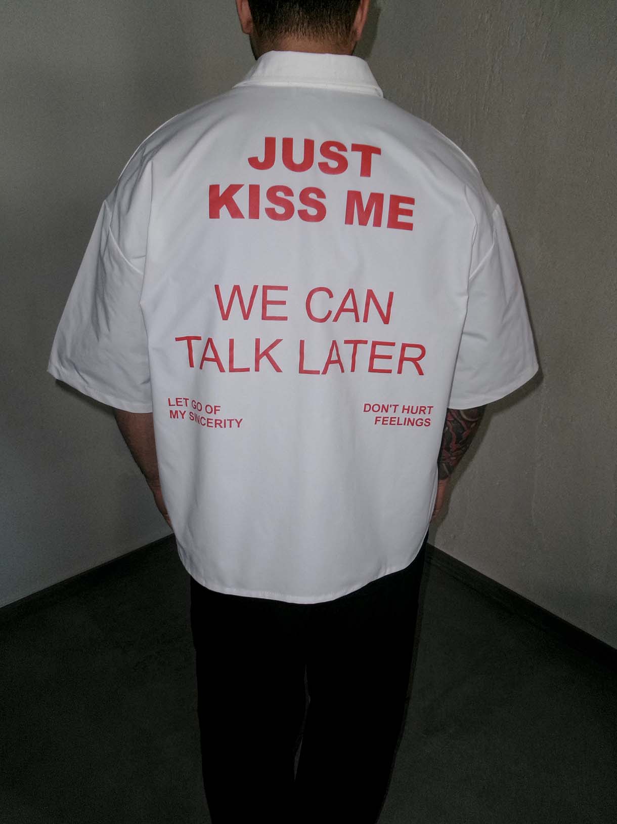We Can Talk Later Camicia