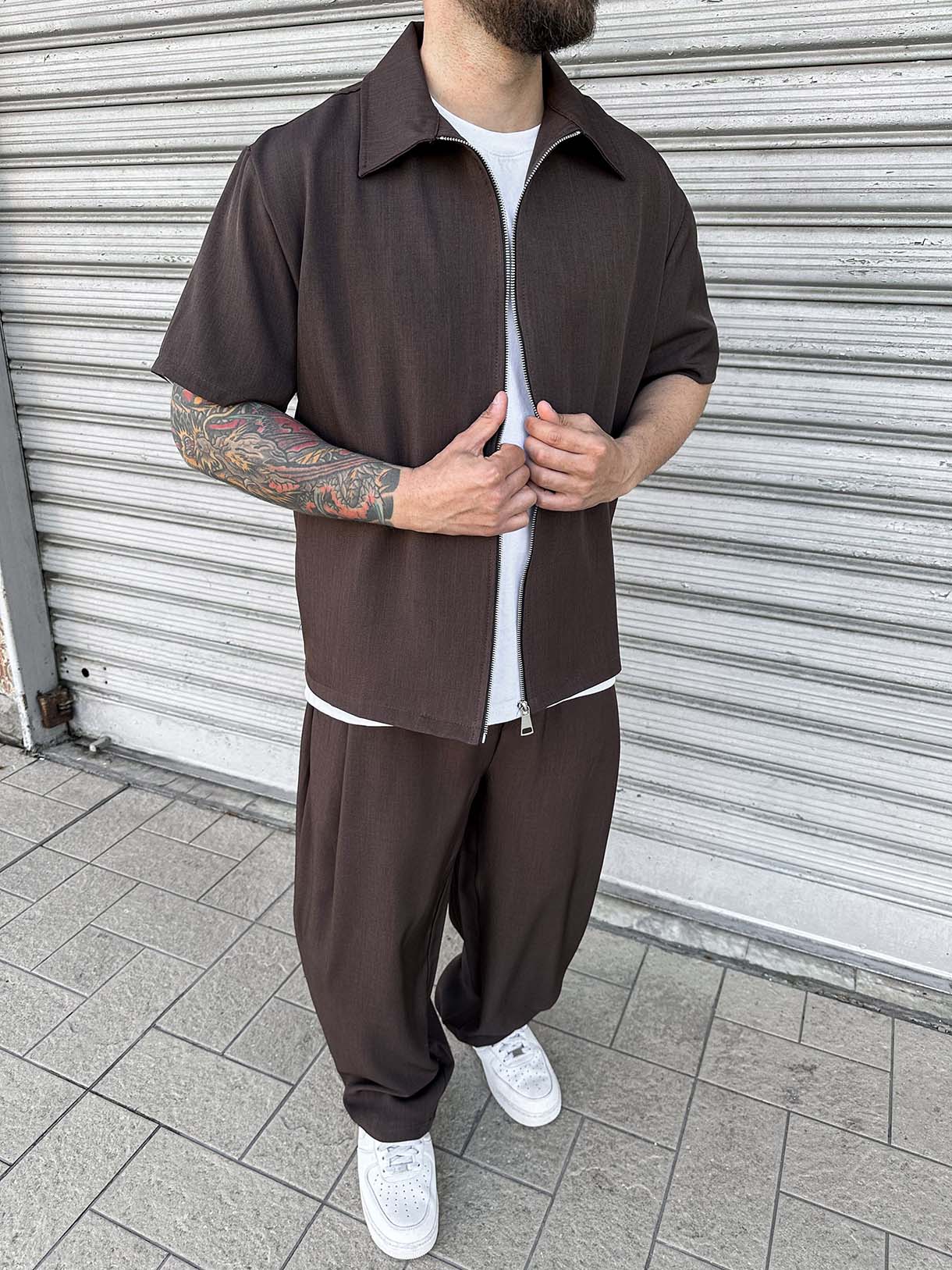 Coord Camicia Mod.Z Fondo Ampio