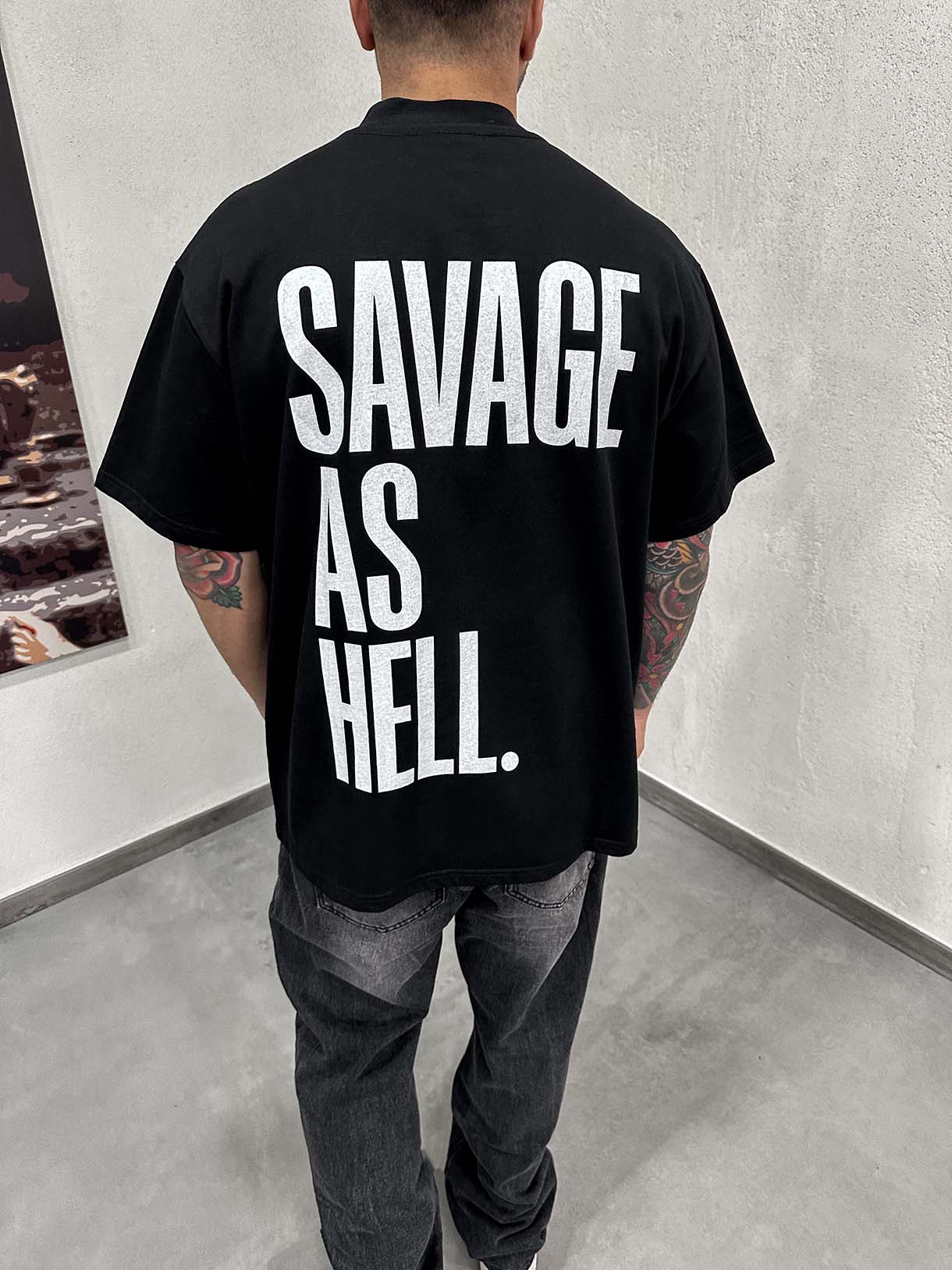 Savage Print Tee