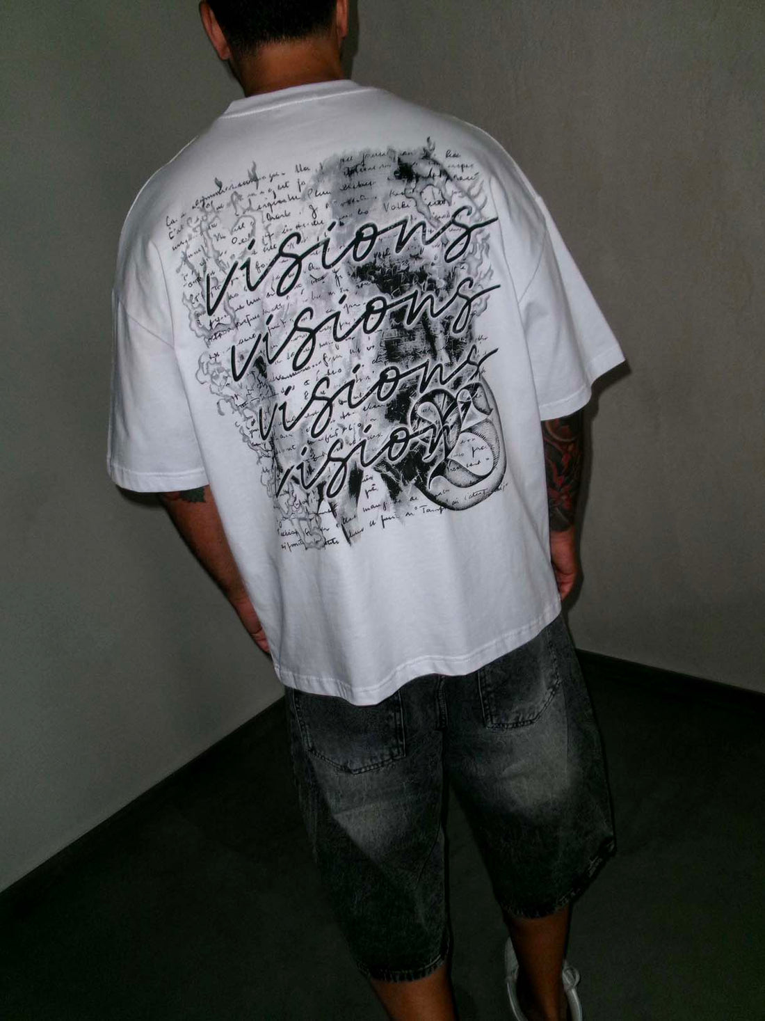 Visions Pages Back Tee