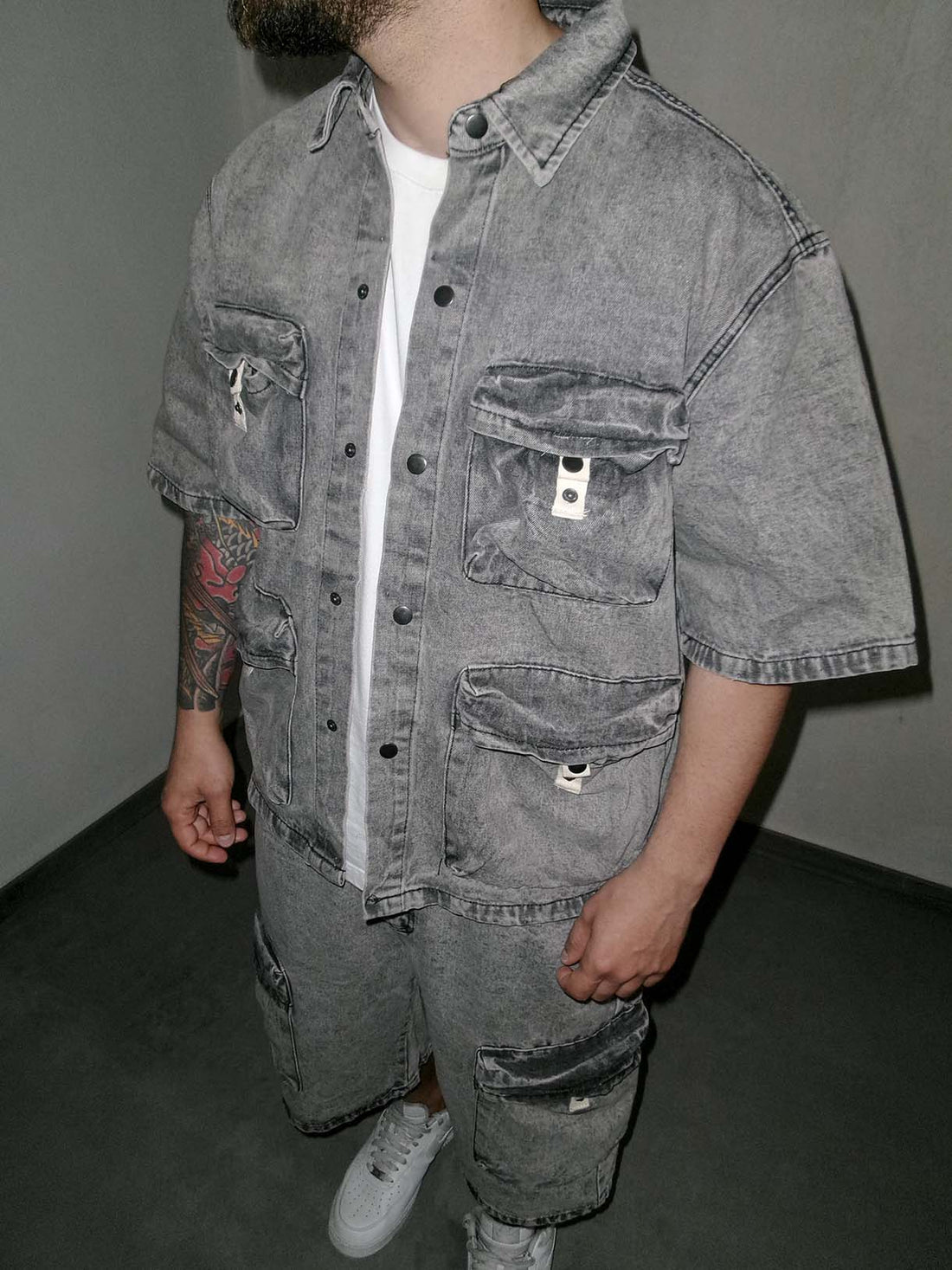 Coord Armored Multipocket Marmo