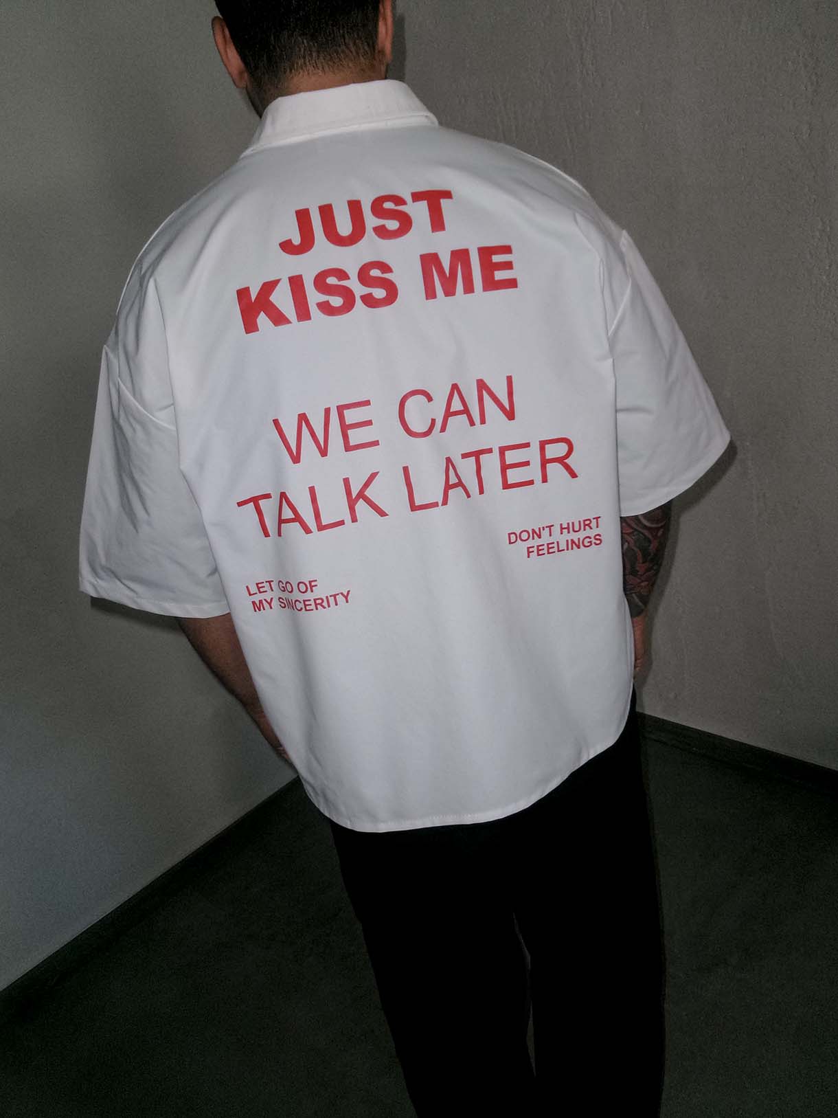 We Can Talk Later Camicia