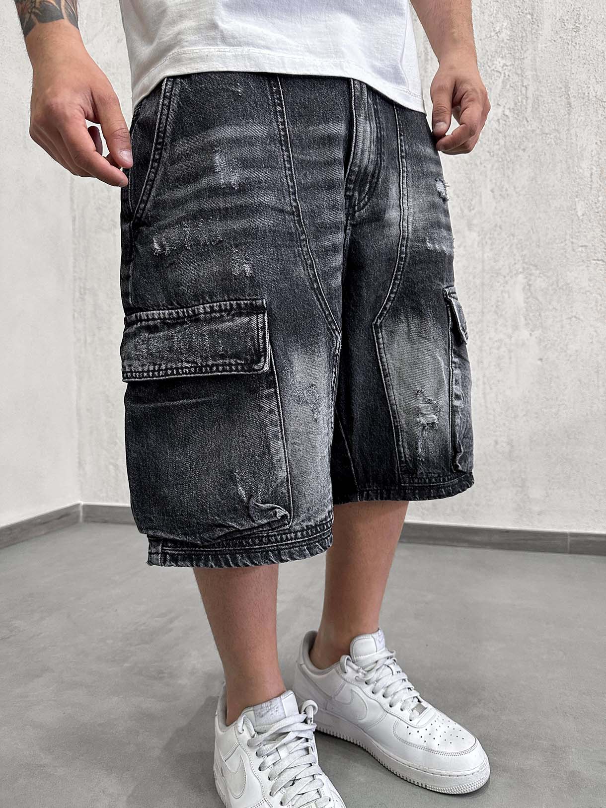 Shorts Cargo Grey Mod.Z