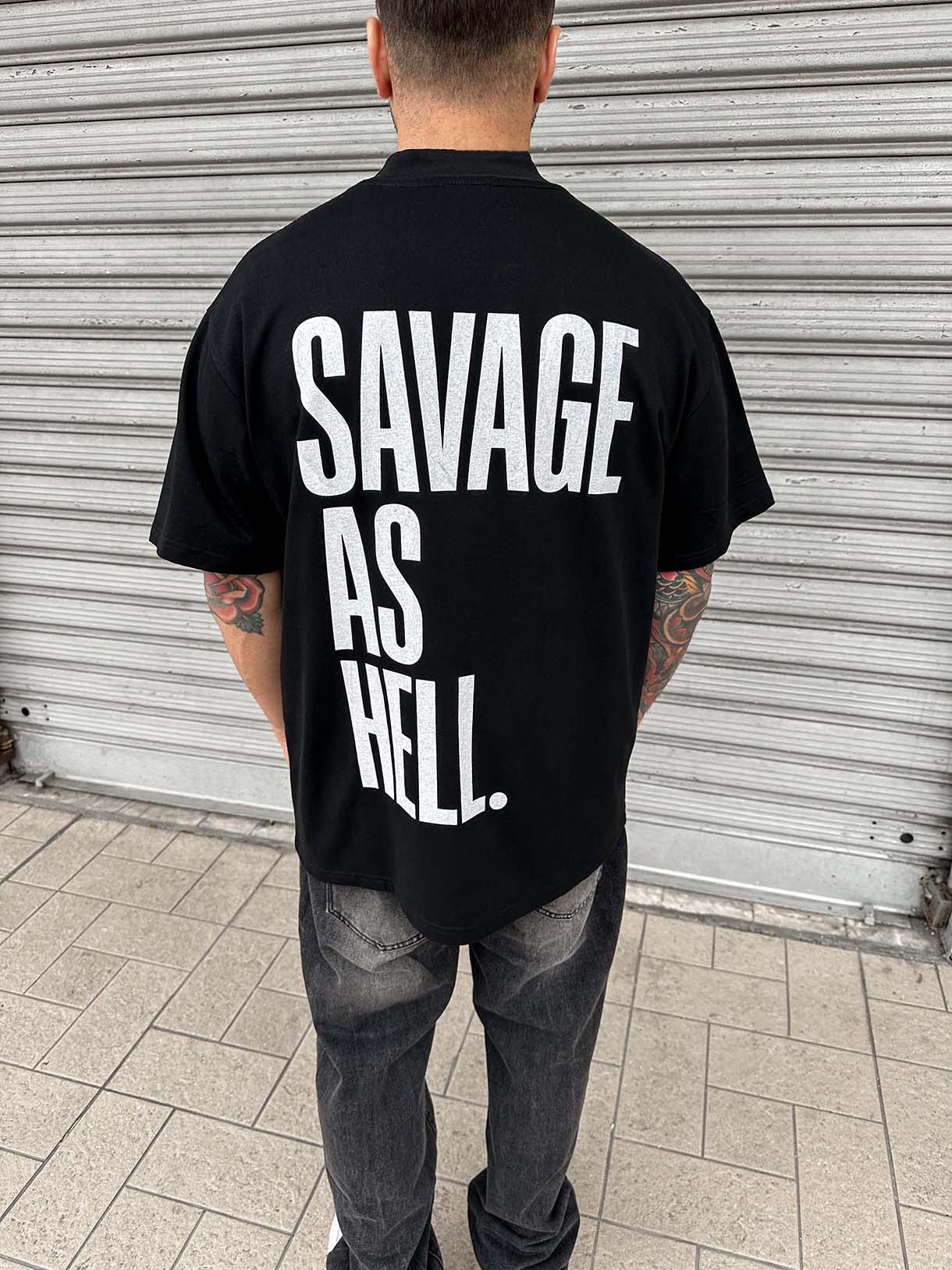 Savage Print Tee