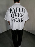 Visions Faith Over Fear Camicia