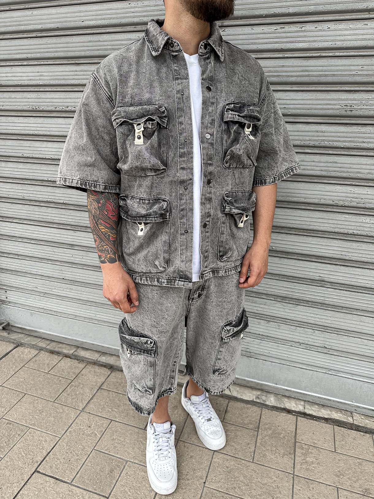 Coord Armored Multipocket Marmo
