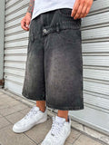 Shorts Double Button Black Sabbiato