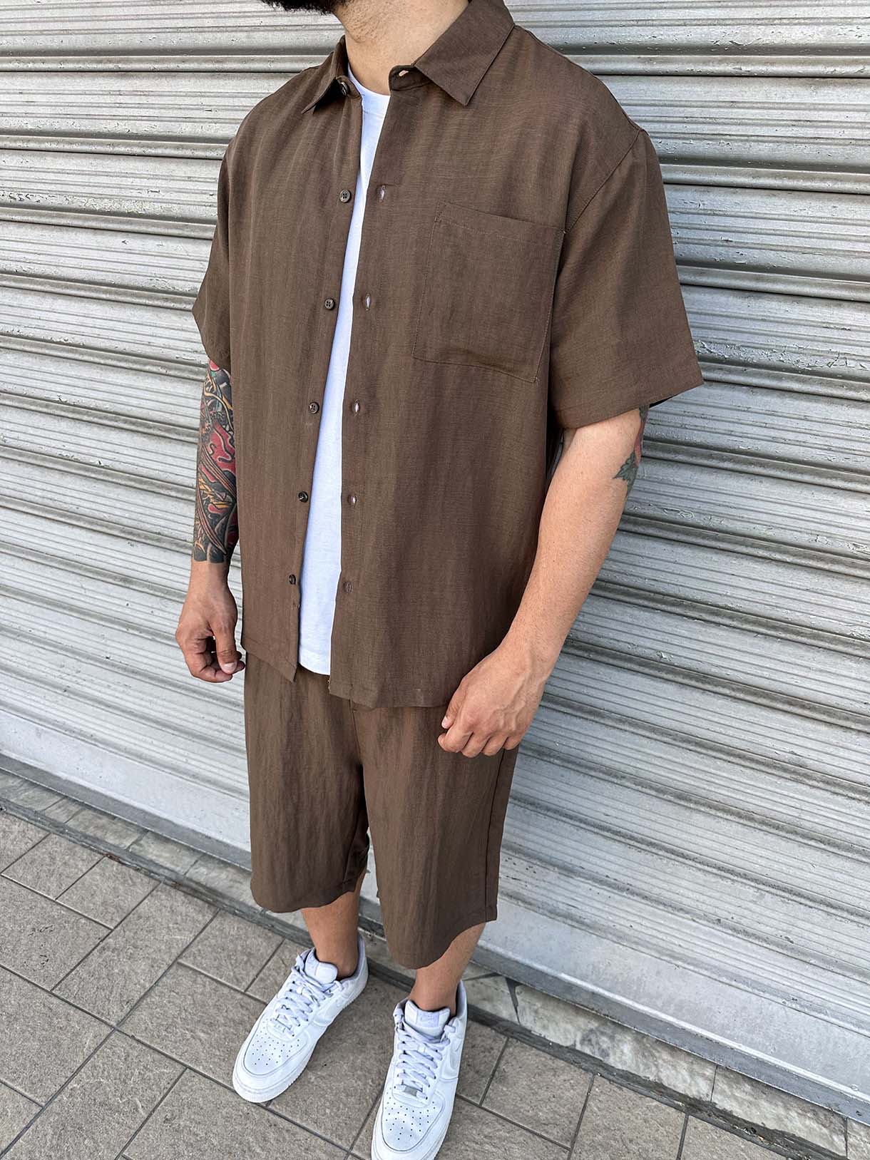 Coord Misto Lino Corto
