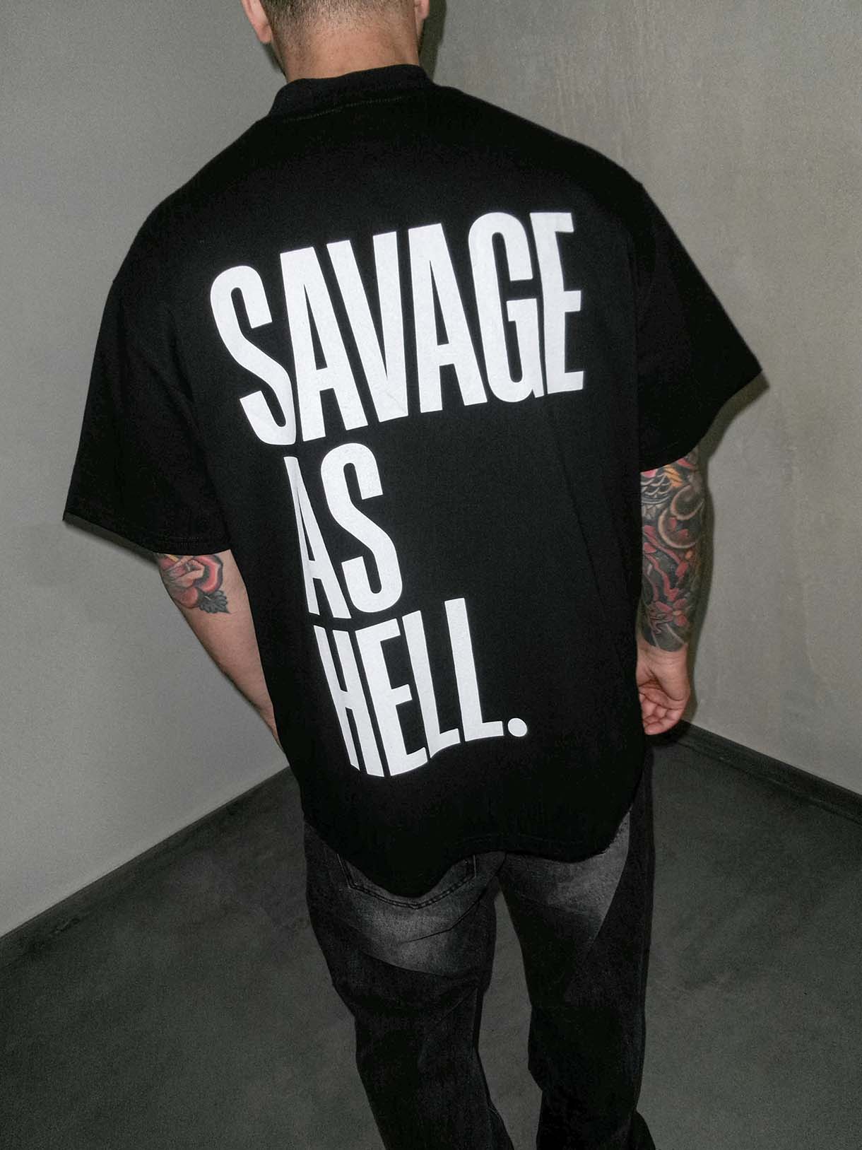 Savage Print Tee