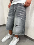 Shorts Grey Double Scratch