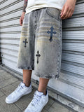 Shorts Black Cross