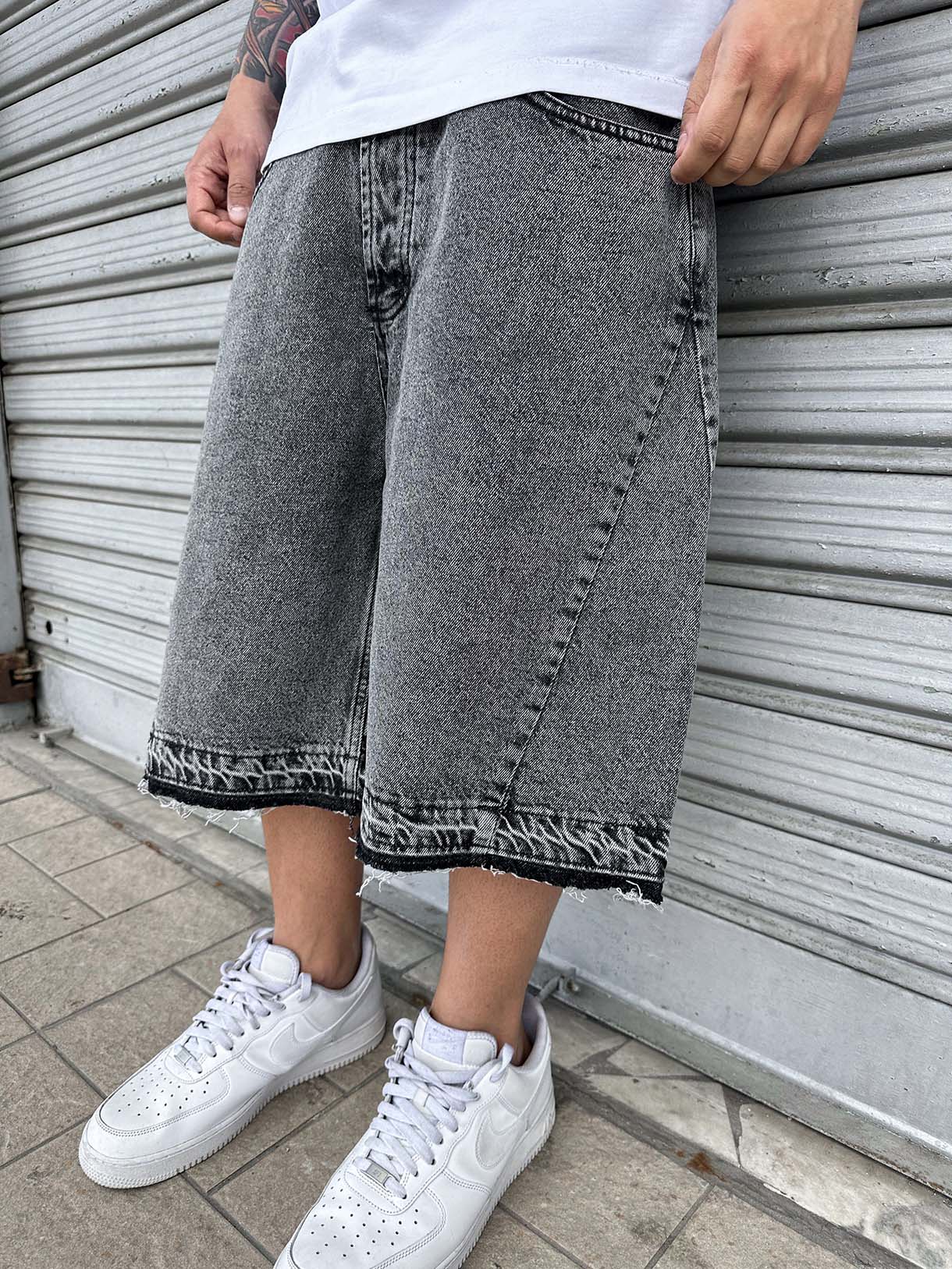 Shorts Flare Grey Mod.Z