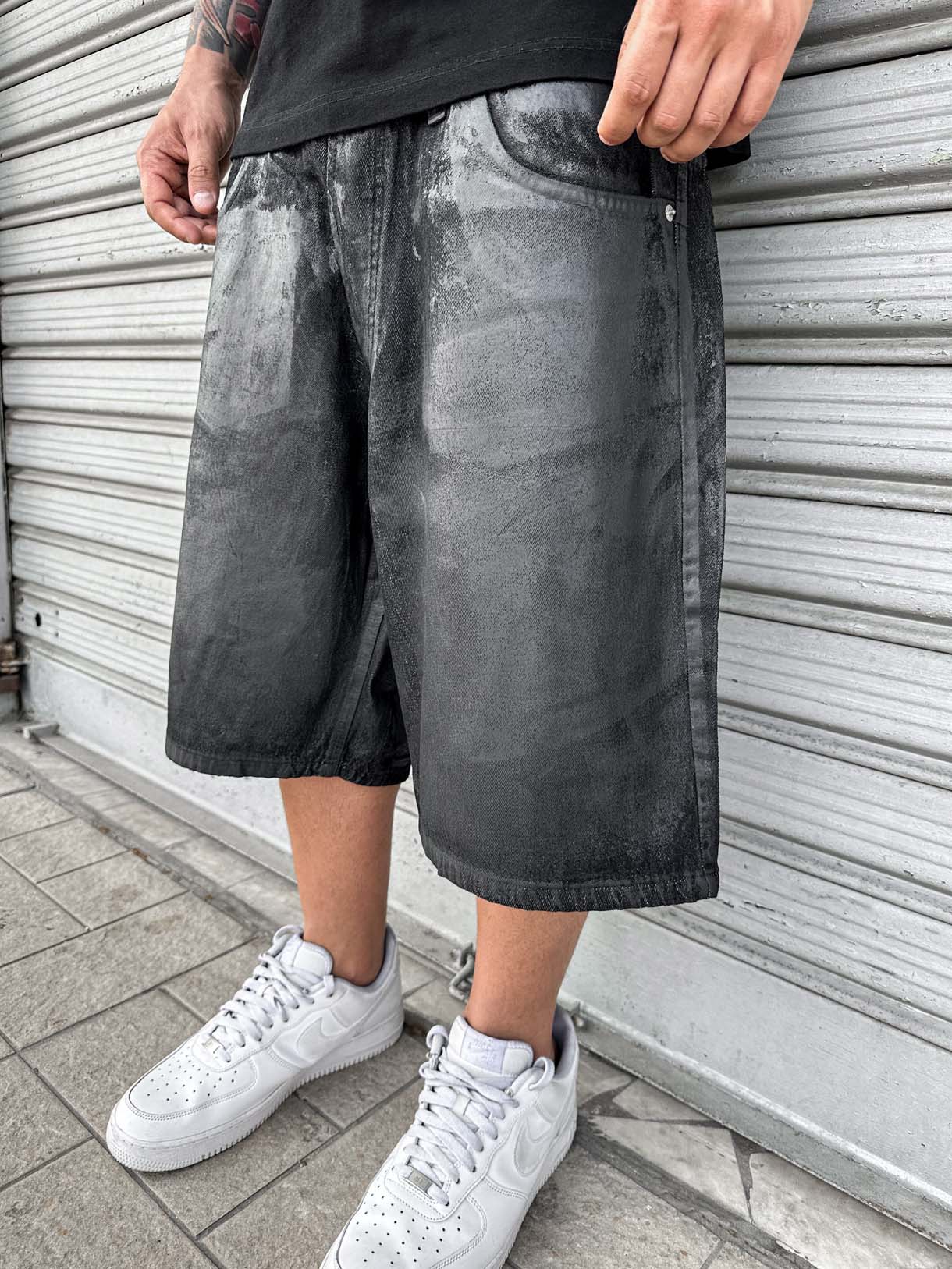 Shorts Placcato Black