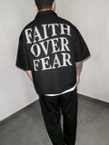 Visions Faith Over Fear Camicia