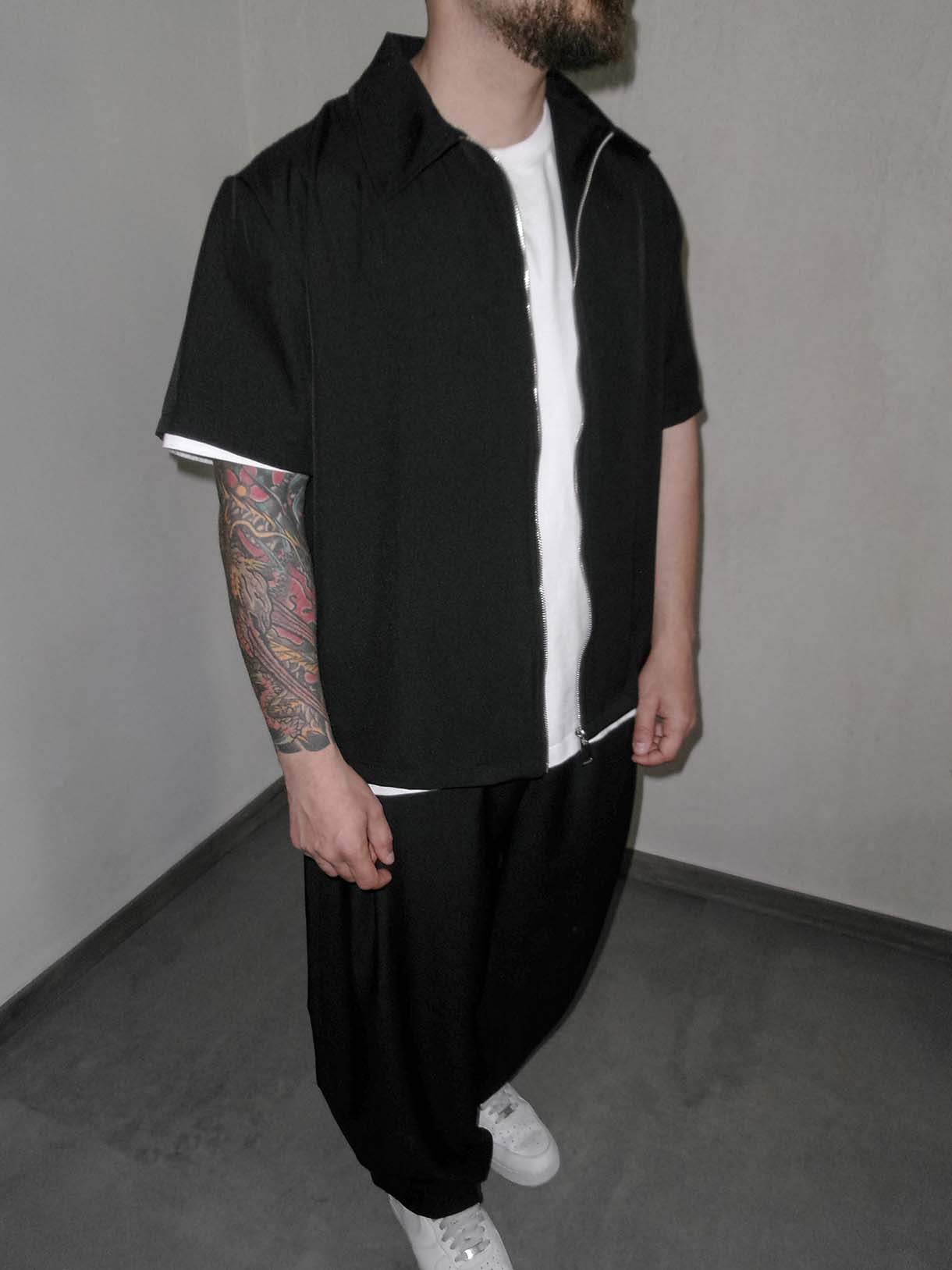 Coord Camicia Mod.Z Fondo Ampio